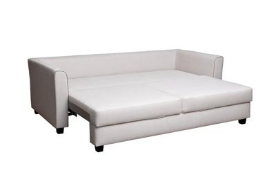 Остальные предметы Garda Decor Диван Марко(Marco) трехмест. раскл., св.серый Koza2601-ECRU+Nev21 225*102*92см арт. MARCO-Koza2601-ECRU+Nev21