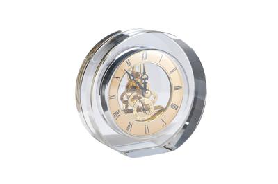 Часы Garda Decor C81072 Часы настольные круглые, 12*5.3*12 см. цвет золото арт. C81072