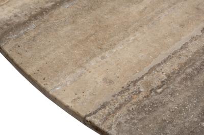 Мебель Garda Decor KFG205  Стол обеденный d150*76см каменная столешница, шпон арт. KFG205