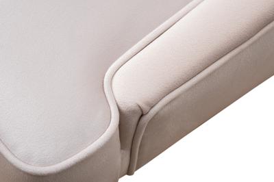 Мебель Garda Decor Стул Элегантный(Elegante) велюр светло-бежевый Colt002 56*65*101см арт. ELEGANTE-2K-Colt002