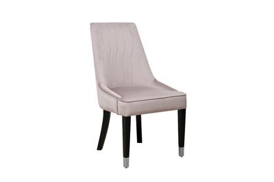 Мебель Garda Decor Стул Элегантный(Elegante) велюр жемчужно-серый Colt1001 56*65*101см арт. ELEGANTE-2K-Colt1001