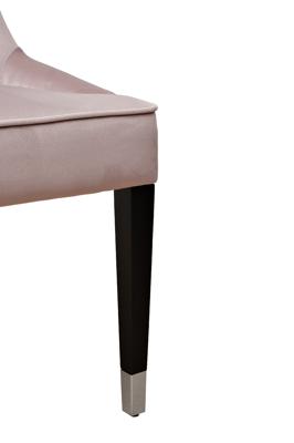 Мебель Garda Decor Стул Элегантный(Elegante) велюр жемчужно-серый Colt1001 56*65*101см арт. ELEGANTE-2K-Colt1001