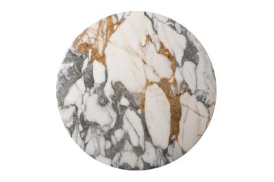 Стол журнальный Garda Decor 160KD-26500 Стол журнальный, мрамор Арабескато Корчия (Arabescato Corchia) d90*28см арт. 160KD-26500