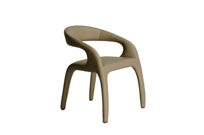 Мебель Garda Decor 160KD-57100 Стул обеденный экокожа бежевый 59*59*75см арт. 160KD-57100