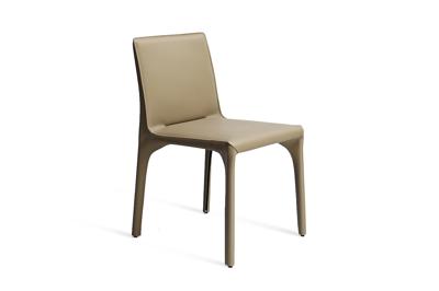Мебель Garda Decor 160KD-80060 Стул обеденный экокожа бежевый 56*48*81см арт. 160KD-80060