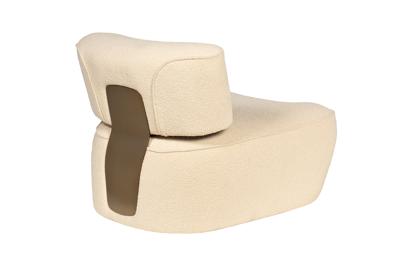 Мебель Garda Decor 58DB-23052 Кресло ткань букле бежевое 85*79*69см арт. 58DB-23052