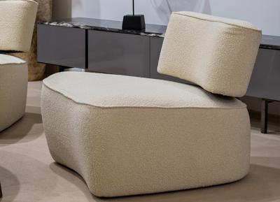 Мебель Garda Decor 58DB-23052 Кресло ткань букле бежевое 85*79*69см арт. 58DB-23052