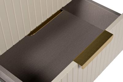 Мебель Garda Decor 40AD-00050 Тумбочка светло-бежевая 50*41,5*55 см арт. 40AD-00050