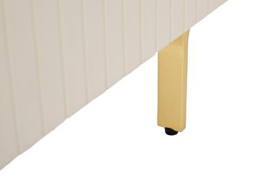 Мебель Garda Decor 40AD-00050 Тумбочка светло-бежевая 50*41,5*55 см арт. 40AD-00050