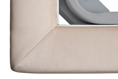 Кровать Garda Decor Кровать Сиена(Siena) без мех.велюр бежевый Colt002 199*222*116см арт. Siena2К-160-Colt002