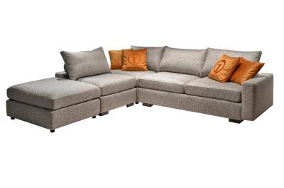 Диван Garda Decor Комплект мебели №45 диван Манчестер(Manchester-M)угловой с механизмом арт. Modular set Manchester №45 transformable