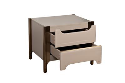 Мебель Garda Decor 77IP-GD011-T/1 Тумбочка Гримальди (Grimaldi) светлая 60*50*51см арт. 77IP-GD011-T/1