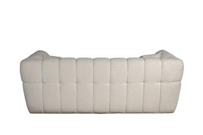 Мебель Garda Decor ZW-26802 Диван Прато (Prato) двухместный букле белый 204*106*74см арт. ZW-26802