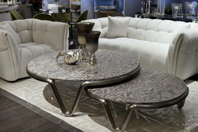 Мебель Garda Decor ZW-26802 Диван Прато (Prato) двухместный букле белый 204*106*74см арт. ZW-26802