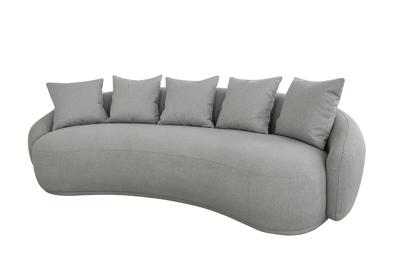 Остальные предметы Garda Decor 87YY-22085 Диван Форли (Forli) светло-серый 250*116*72см арт. 87YY-22085