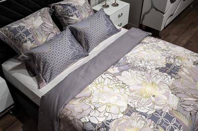Подарок Garda Decor 130HB-00212 Комплект наволочек сатин принт Пионы розовый  50*70(2шт) арт. 130HB-00212