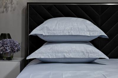 Подарок Garda Decor 130HB-00031 Комплект постельного белья Илария,голубой, 200*220-1шт,50*70-2шт арт. 130HB-00031