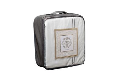 Подарок Garda Decor 175SMR-17503 Комплект постельного белья с вышивкой Арктик, серый, Семейный (145*210-2шт) арт. 175SMR-17503