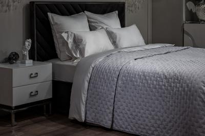 Подарок Garda Decor 177HON-22260 Покрывало Астро серое 240*260 арт. 177HON-22260