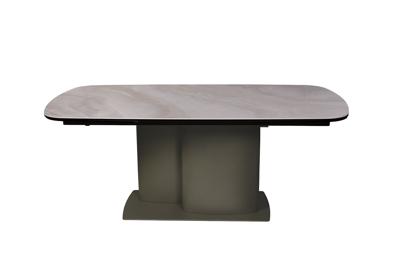 Мебель Garda Decor 169DT-92151 Стол обеденный раскл.керам.столешница 190(50+50)*98*76см арт. 169DT-92151