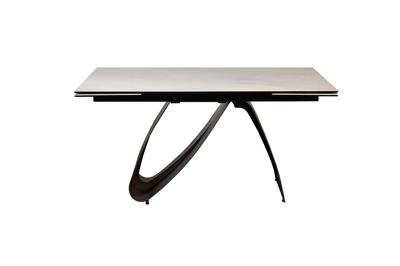Мебель Garda Decor 169DT-92055 Стол обеденный раскл.керам.столешница 160(40+40)*90*76см арт. 169DT-92055