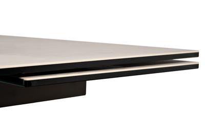 Мебель Garda Decor 169DT-92055 Стол обеденный раскл.керам.столешница 160(40+40)*90*76см арт. 169DT-92055