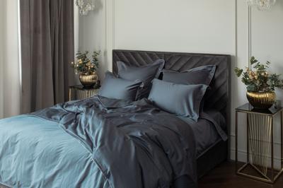 Простыня Garda Decor 130HB-00057 Простыня на резинке сатин зеленый  90*200*22 арт. 130HB-00057