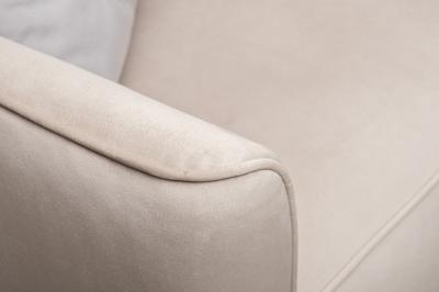 Диван Garda Decor Диван Портофино(Portofino) 180 двухм раскл с кантом св-серый Colt030+Colt025 арт. PORTOFINO-180-Colt030+Colt025