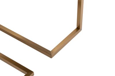 Мебель Garda Decor GY-85040 Стул велюр светло-серый/матовое золото 60*55*73см арт. GY-85040
