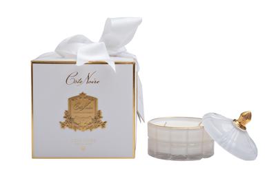 Свеча Garda Decor 96CN-45003  Свеча ароматическая Жасминовый чай (Jasmine flower tea) в вазе в упаковке 185 гр арт. 96CN-45003