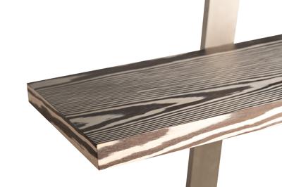 Мебель Garda Decor 58DB-16000 Стеллаж Зебрано (Zebrano) 120*33,5*185,5см арт. 58DB-16000
