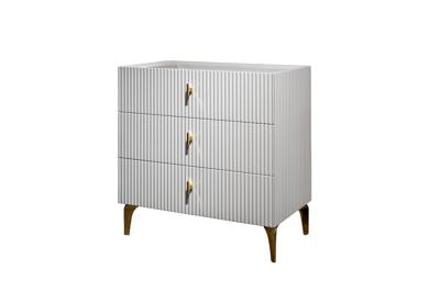 Мебель Garda Decor GD-000010 Комод Дориа(Doria) белый 74*40*76см арт. GD-000010