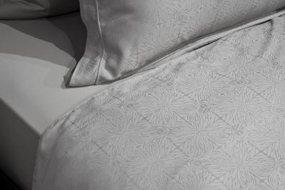 Подарок Garda Decor 180JOD-18021 Комплект постельного белья Муар, бамбук, оливковый, Двуспальный евро (200*220) арт. 180JOD-18021