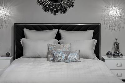 Подарок Garda Decor 180JOD-18022 Комплект постельного белья Муар, бамбук, оливковый, Семейный (145*210-2шт) арт. 180JOD-18022