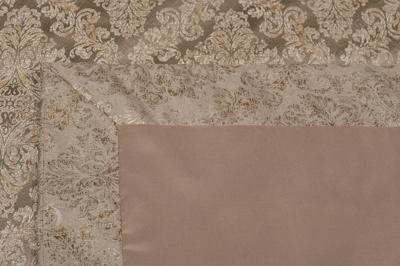 Подарок Garda Decor 121GD-12125 Комплект Эмоция (Emotion) бежевый ( покрывало 260*260 и 2 наволочки 50*70) арт. 121GD-12125