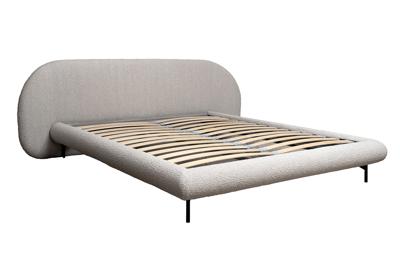 Кровать Garda Decor Кровать Сицилия(Sicilia) без мех.,букле бежевая Orso-BEG 240*220*87см арт. Sicilia-160-Orso BEG