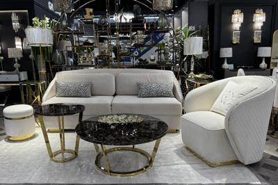 Мебель Garda Decor 102AN-84110 Кресло Ольтен (Olten), велюр кремовый 86*86*90см (без канта) арт. 102AN-84110