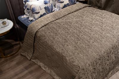 Подарок Garda Decor 121GD-14613 Покрывало Каската (Cascata) Фортуна 260*260 со стежкой арт. 121GD-14613