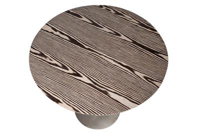 Столик Garda Decor 58DB-20192 Стол барный Зебрано (Zebrano) d85*106см арт. 58DB-20192