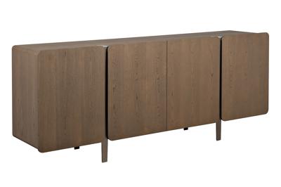 Мебель Garda Decor 58DB-12286 Комод "Закруглённый" (Smooth) 200*42*80см арт. 58DB-12286