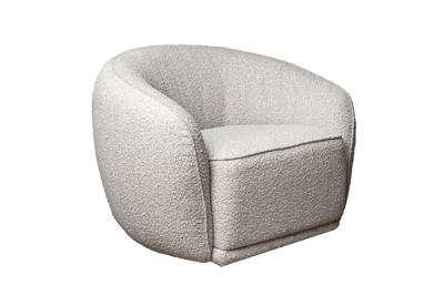 Мебель Garda Decor Кресло Тулон(GD/Toulon) бежевый букле Orso-BEG 92*82*69см арт. GD/TOULON-1-ORSO BEG