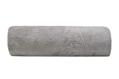 Подарок Garda Decor 145ERT-00802 Полотенце Лирика модал серое 70*140 арт. 145ERT-00802