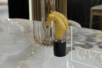 Статуэтка Garda Decor TB2513 Статуэтка "Лошадь" цвет золото 13*7*25см арт. TB2513