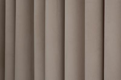 Штора Garda Decor 121GD-00118  Портьера Шелк (Silkу)5 бежевая на подкладе 300*260 арт. 121GD-00118