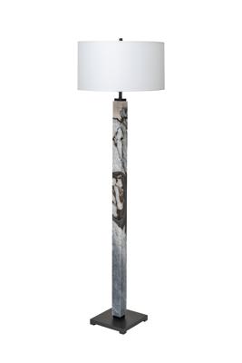 Торшер Garda Decor 185HM-03635 Торшер плафон цвет белый Н.166см арт. 185HM-03635