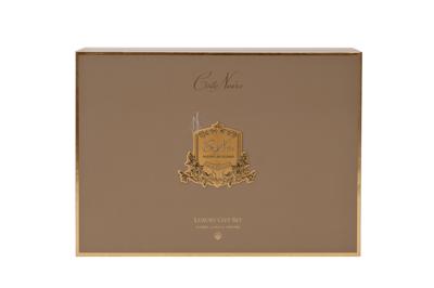 Аромат Garda Decor 96CN-GP001 Набор подарочный Ваниль/Blonde vanilla - диффузор 90 мл, роза иск., спрей 2*5мл,свеча 75г арт. 96CN-GP001