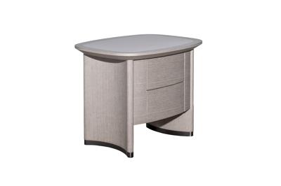 Мебель Garda Decor 77IP-18221 Тумбочка с 2 ящиками столешница отделка ПУ 62*48*52см арт. 77IP-18221