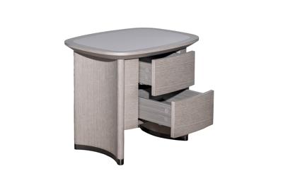 Мебель Garda Decor 77IP-18221 Тумбочка с 2 ящиками столешница отделка ПУ 62*48*52см арт. 77IP-18221