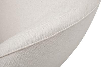 Кровать Garda Decor Кровать Палаццо(Palazzo) 180 без мех.шенилл экрю Natur-Ecru 215*240*90см арт. Palazzo-180-Natur Ecru