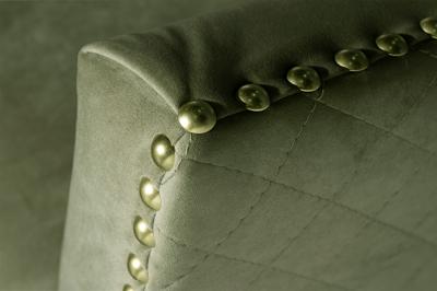 Диван Garda Decor Диван Сорренто(Sorrento) 230M трехм.раск,велюр оливковый Colt1002-OLIV 230*101*86 арт. SORRENTO-230M-Colt1002-OLIV